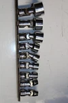 Snap-on Tools 3/8" Drive 12/6-point Sae 15/16" Shallow Universal Socket Set Usa. Fixed Price $325.00.