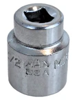 Mac Tools Usa M162r 1/2" Sae Shallow Socket 1/4" Drive 12 Point Chrome Finish. Fixed Price $9.99.
