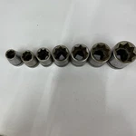 7-vintage 1/2" Dr. Duro-chrome Double Square Sockets 8 Pt Usa 3/8-7/8 Read. Fixed Price $38.99.