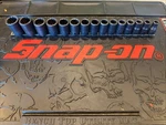 Snap On 15pc Metric Shallow Impact Socket Set 1/2" Dr 12 Point 12pt - 10-24mm. Fixed Price $245.00.
