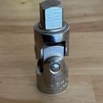 Husky Cs60 1/2" Drive Flex Universal Chrome Socket Adapter Usa. Fixed Price $10.99.