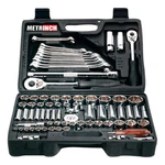 Metrinch Met-0076 1/2"+3/8"+1/4" Ratchet Wrench Box Set 76 Pieces 0076. Fixed Price $399.90.