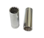 2 Pack Truecraft Thin Wall 3/8" Drive Sae 1/2 Inch Deep Socket 12 Point Japan. Fixed Price $14.00.