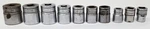 Snap-on Sae Socket Set - 10pc 6pt 3/8" Drive Sizes Fs121-fs281. Fixed Price $99.99.