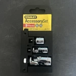 Vintage Stanley 85-727 New Accessory 1/4" & 3/8" Drive Kit Set 3 Pieces Joint. Fixed Price $13.50.