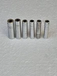 Mac Tools Usa Md Series Sae Drive 6 Pt Piece Deep Socket Lot/set. Fixed Price $39.99.
