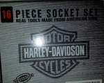 Harley Davidson 16 Pc Hds3816 Ratchet Socket Set.sealed. Fixed Price $135.00.