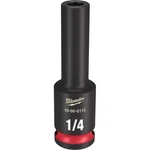 Milwaukee 49-66-6115 Shockwave Impact Duty 3/8" Drive 1/4" Deep 6 Point Socket. Fixed Price $15.30.