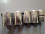 Vintage Billings 3/8 Drive Sockets Great Condition See Pictures. Fixed Price $25.00.