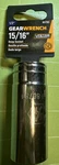 Gearwrench 80780 Deep Socket 1/2" Drive 15/16" 12-point Chrome New. Fixed Price $12.99.