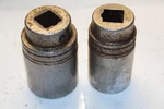 Snap-on Tools 3/4" Drive 1-5/8" & 1-3/8" 6-point Sae Chrome Deep Socket Set 2pcs. Fixed Price $85.00.