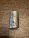 Williams Hd-1240 3/4 In Drive 1 1/4 12 Point Deep Socket Vintage 60 S. Fixed Price $9.99.