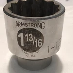 Armstrong 3/4" Drive 1 13/16" Socket 13-158. Fixed Price $12.95.