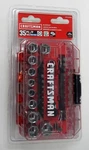 Craftsman Cmmt12005lz Metric Bit Driver Set 35 Pc 1/4" Drive W/ Portable Case. Fixed Price $29.69.
