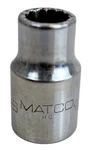 Matco Tools C142 7/16" Sae Shallow Socket 1/2" Drive 12 Point Chrome Finish. Fixed Price $9.99.