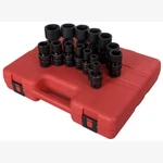 Sunex 2644 1/2" Dr. 14 Pc. Sae Universal Impact Socket Set. Fixed Price $261.97.