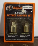 Buffalo 2 Pc Ratchet Adapter Set. Fixed Price $12.00.