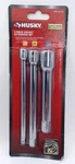 Husky 3 Piece Socket Extension Set 1/4 3/8 1/2 Drives 1006229519 New. Fixed Price $14.79.