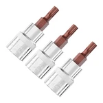 3 Pieces 3/8-inch Drive T25 Torx Bit Socket, S2 Steel Bits, Heat Treated Cr-v.... Fixed Price $14.27.