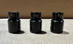 3x Pack Genuine Matco Cp162a 1/2" Drive Sae 12 Point Shallow Impact Sockets. Fixed Price $56.99.
