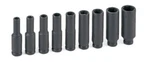 Grey Pneumatic 9709dg 1/4" Drive 9 Piece Deep Magnetic Impact Socket Set. Fixed Price $106.16.