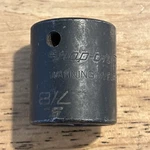 Snap-on 7/8 Shallow Impact Socket 1/2 Drive 6 Point Iml280 Usa. Fixed Price $21.99.