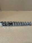 Cat / Snap-on Usa 3/8 Drive 12 Piece Point Socket Set Metric Shallow. Fixed Price $150.00.