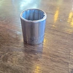 Craftsman Usa 24mm Chrome 1/2" Drive Shallow 12 Point Metric Socket 44242 -gk-. Fixed Price $12.99.