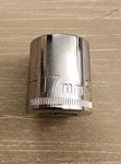 Craftsman 17mm Socket 6 Point 3/8" Drive G 43548 (bottom Knurl). Fixed Price $9.50.