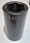 Matco Usa Cdp34m6a 1/2" Drive 34mm Metric 6 Point Deep Impact Socket Used. Fixed Price $40.00.