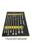 Snap On Style Extensions Foam Combo (fits 1/4, 3/8, 1/2). Fixed Price $100.00.