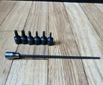 Matco 1/4" Drive Impact Torx Bits - Lot Of 6, + 1 Hex Bit. Fixed Price $34.00.