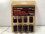 Vtg Craftsman Impact Socket Set #18739 Nos 3/8" Square Drive 8pc 1/4"-11/16" Usa. Fixed Price $99.99.