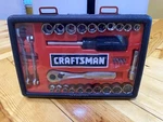 Craftsman Usa 33429 29 Pc Sae/metric 3/8" Drive Socket Ratchet Wrench Set W/case. Fixed Price $44.99.
