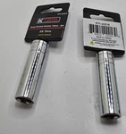 (qty 2) K Tool Kti-22216 1/2" X 3/8" Drive 6-point Fractional Chrome Deep Socket. Fixed Price $19.99.