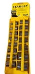Stanley 15pc 1/2 Drive Metric Socket Set 9 24mm Sae Chrome W/ Case. Fixed Price $24.99.