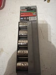 Craftsman 34574, Metric 5-pc 1/2" Drive 12 Pt Socket Set. Fixed Price $50.00.