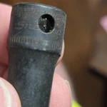 Snap-on Simfm9a , 3/8" Drive, 9mm. Impact Socket, 2.1" Deep, 6 Point. Usa Made!!. Fixed Price $7.99.