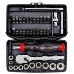 Craftsman V-series 1/4 Inch Drive Shallow Sae Socket Set, 38 Piece, Polished. Fixed Price $108.00.