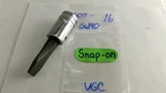 Snap-on Tools Usa 1/2" Drive 5/8" Wide Flat Screwdriver Tip Socket Sw40 Nice!. Fixed Price $28.99.
