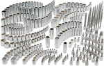 Craftsman 299-piece Socket Set, Includes Deep, Shallow Sockets, Hex, Torx, Slott. Fixed Price $232.50.