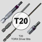 T20 (t-20) Torx/star Driver Bit - Color Coded Drive. Fixed Price $22.95.