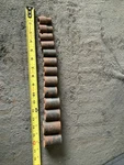 Snap On 1/2 Drive Shallow Impact Socket Set, Sae, 6pt Surface Rust .descrip Si. Fixed Price $159.00.