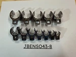 Snap-on Tools New 12pc Mix Drive Sae Deep Flare Nut Crowfoot Wrench Set 212an. Fixed Price $699.95.