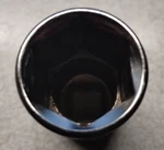 Craftsman, Gunmetal Chrome, 11/16 Deep Socket, 3/8" Drive, 6 Pt, #81-870 Gm. Fixed Price $11.99.