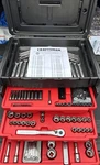 Sears Craftsman Usa 260pc Mechanics Tool Socket Ratchet Set 3 Drwr 34260 Nos 6pt. Fixed Price $699.00.