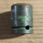 Williams 6-632 3/4" Drive 1" Shallow Impact Socket 6 Pt Usa. Fixed Price $15.00.