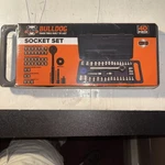 Socket Set Built To Last 40 Piece Bull Dog Brand New Sealed. Fixed Price $13.99.