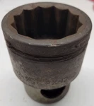Williams Usa 1" Drive 1-7/8" Socket 12pt X-1260 Listing B. Fixed Price $25.00.