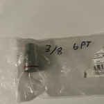 Kobalt 337794 Metric 3/8-in Drive 6-point Shallow Socket Chrome. Fixed Price $1.00.